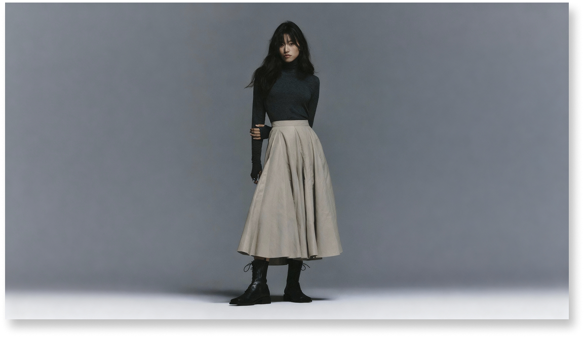 Editorial fashion banner